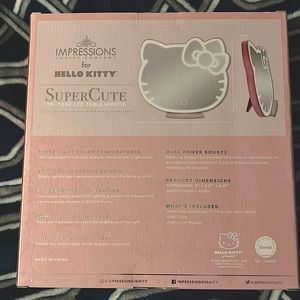{NWT} Impressions vanity.company for hello Kitty